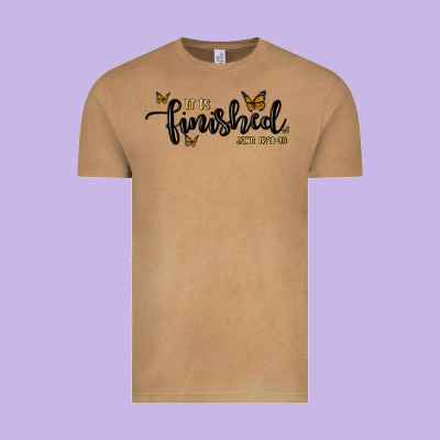 It Is Finished Vintage Tee Designed By Maliassmallbusiness