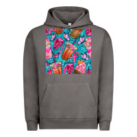 Pigment Tornado breast cancer coffee cups with butterfly seamless pattern bbs Urban Hoodie - BundleAndBundleShop
