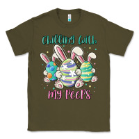 Army Green chilling with my peeps Classic Tee - MaliasSmallBusiness