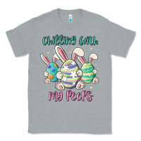 Heather Grey chilling with my peeps Classic Tee - MaliasSmallBusiness