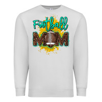 Dove Grey Football Mom Mother's Day Premium Sweatshirt - HowdyJamesFarm
