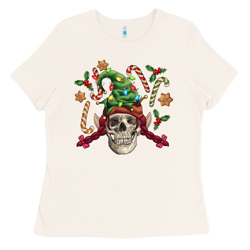 Elf Skull Ladies Tee by FaDigitalArtStudio | Teevron