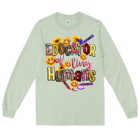 Matcha educator of tiny humans Long Sleeve Tee - NancyCooperArtShop