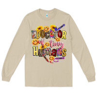 Mushroom educator of tiny humans Long Sleeve Tee - NancyCooperArtShop