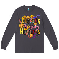 Smoke educator of tiny humans Long Sleeve Tee - NancyCooperArtShop