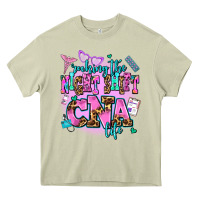 Mossy rocking the night shift cna life Heavy Core Tee - AdoDesignShop