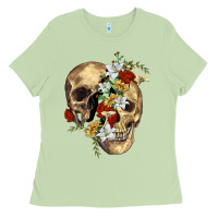 Matcha nature skull Ladies Tee - RanaPortraitStore