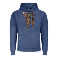 Vintage Denim baby duroc pig Vintage Hoodie - LillyAllenDesigns