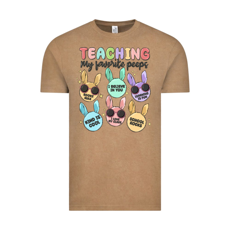 Teahing My Favorite Peeps Malia Vintage Tee by MaliasSmallBusiness | Teevron