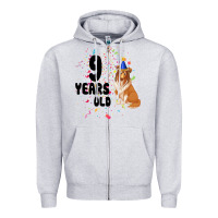 Heather Grey 9 Years Old Zipper Hoodie - Bettercallsaul