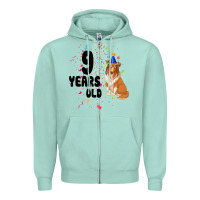 Seafoam 9 Years Old Zipper Hoodie - Bettercallsaul