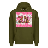 Army Green nurse rn Premium Hoodie - TumblerDesignByShophia