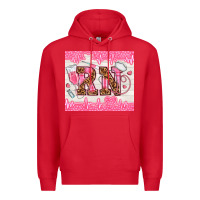 Red nurse rn Premium Hoodie - TumblerDesignByShophia