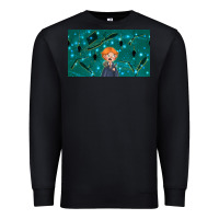 Black wizard boy and mouse Premium Sweatshirt - TumblerDesignByShophia