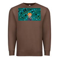 Chestnut wizard boy and mouse Premium Sweatshirt - TumblerDesignByShophia