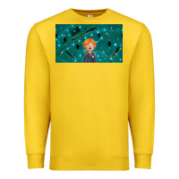 Lemon wizard boy and mouse Premium Sweatshirt - TumblerDesignByShophia