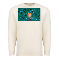 Sandshell wizard boy and mouse Premium Sweatshirt - TumblerDesignByShophia
