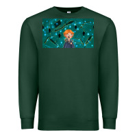Sports Green wizard boy and mouse Premium Sweatshirt - TumblerDesignByShophia