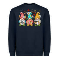Navy crafter gnomies Heavyweight Sweatshirt - NancyCooperArtShop