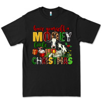 Black have yourself a mooey little christmas Premium Tee - AdoDesignShop