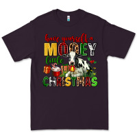 Plum have yourself a mooey little christmas Premium Tee - AdoDesignShop