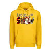 Lemon let it snow snowman Premium Hoodie - JahusDesignShop