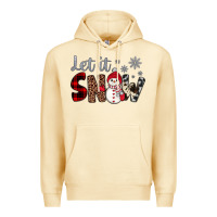 Pina Colada let it snow snowman Premium Hoodie - JahusDesignShop