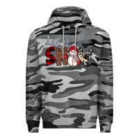 Slate Camo let it snow snowman Premium Hoodie - JahusDesignShop