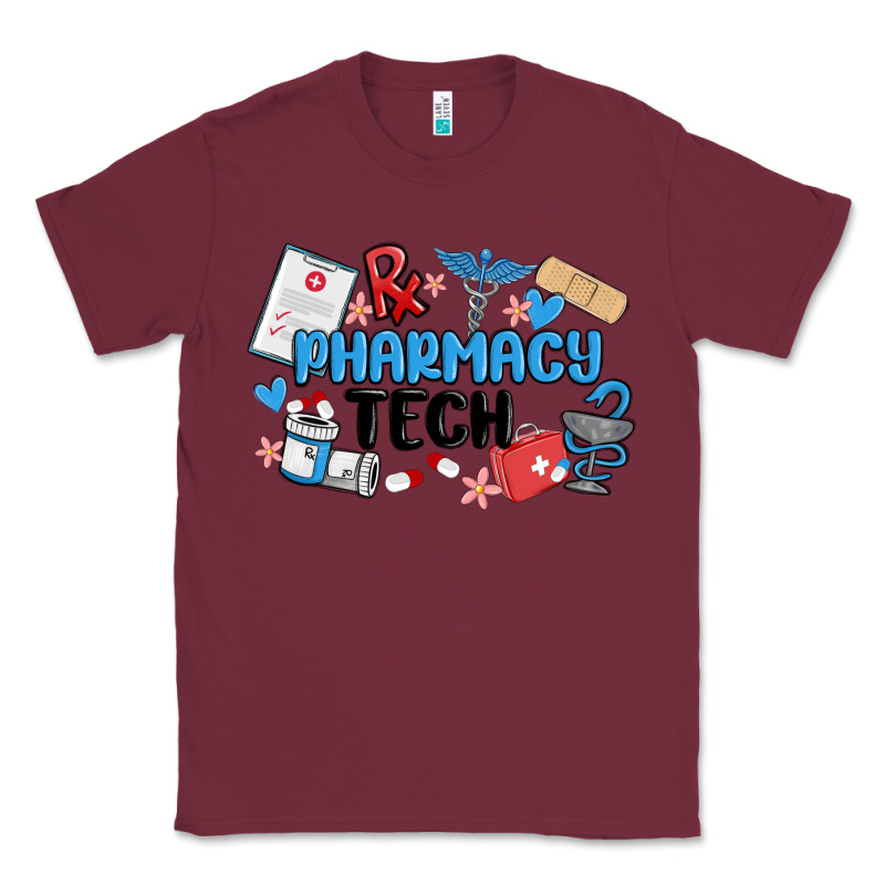 Pharmacy Tech Classic Tee by MaliasSmallBusiness | Teevron