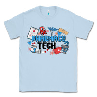 Dusty Blue pharmacy tech Classic Tee - MaliasSmallBusiness