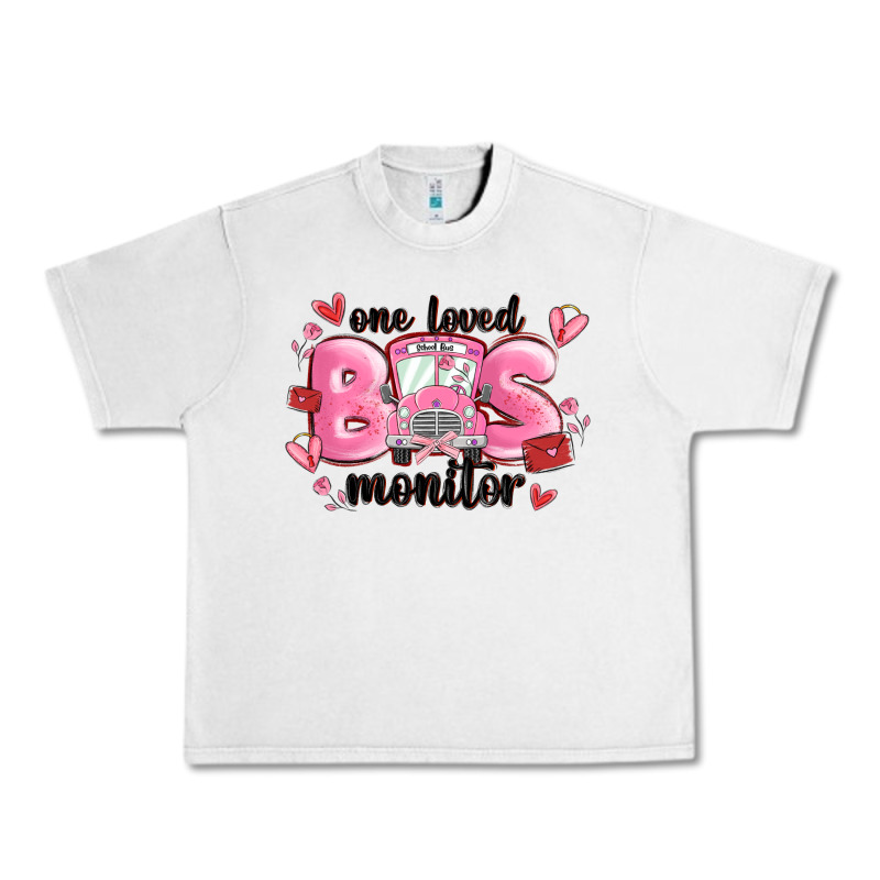 One Loved Bus Monitor Urban Heavy Tee by MaliasSmallBusiness | Teevron