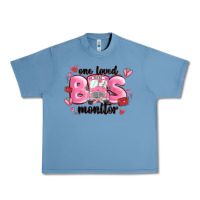 Pebble Blue one loved bus monitor Urban Heavy Tee - MaliasSmallBusiness