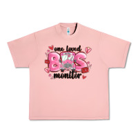 Salmon one loved bus monitor Urban Heavy Tee - MaliasSmallBusiness