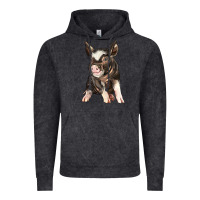 Vintage Black baby berkshire pig Vintage Hoodie - LillyAllenDesigns