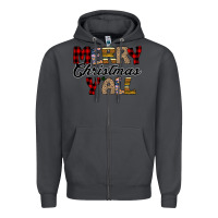 Smoke Merry Christmas Y'all Zipper Hoodie - Bettercallsaul