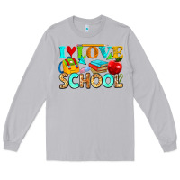 Moon Dust i love school Long Sleeve Tee - NancyCooperArtShop