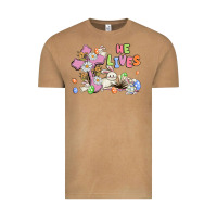 Vintage Camel he lives with bunnys and eggs Vintage Tee - MaliasSmallBusiness