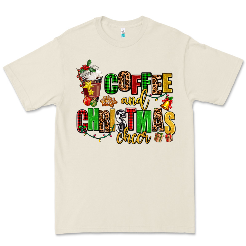 Coffee And Christmas Cheer Premium Tee by AdoDesignShop | Teevron