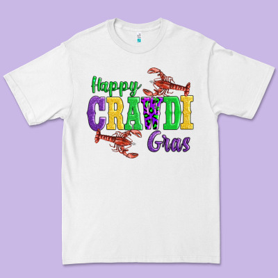 Happy Mardi Gras With Lobster Premium Tee Designed By Adodesignshop