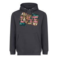 Smoke Love Horse Heavyweight Hoodie - HowdyJamesFarm