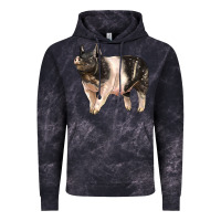 Cloud Black hampshire pig Vintage Hoodie - LillyAllenDesigns