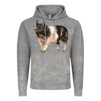 Cloud Rock hampshire pig Vintage Hoodie - LillyAllenDesigns