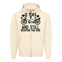 Sandshell 10 Years And Still Enjoying The Ride Zipper Hoodie - Bettercallsaul