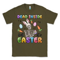 Army Green dead inside but it's easter Classic Tee - MaliasSmallBusiness
