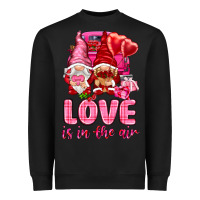 Black love is in the air with gnomies Heavyweight Sweatshirt - NancyCooperArtShop