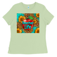 Matcha teacher life Ladies Tee - HRA Design Shop