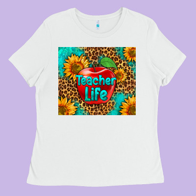 Teacher Life Ladies Tee Designed By Hra Design Shop