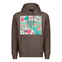 Coffee nurse medical equipment Premium Hoodie - TumblerDesignByShophia
