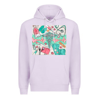 Lilac nurse medical equipment Premium Hoodie - TumblerDesignByShophia