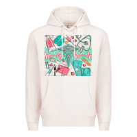 Pale Pink nurse medical equipment Premium Hoodie - TumblerDesignByShophia